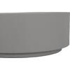 ΤΡΑΠΕΖΙ ΜΕΣΗΣ FIBER CEMENT ΣΤΡΟΓΓΥΛΟ KYOKO HM6579.01 ΓΚΡΙ Φ90x30Υεκ.