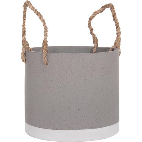 ΓΛΑΣΤΡΑ ΕΣ. ΧΩΡΟΥ ΣΕΙΡΑ TRYLL HM4690S FIBER CEMENT ΓΚΡΙ & ΣΧΟΙΝΙ Φ23x20Υεκ.