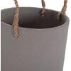 ΓΛΑΣΤΡΑ ΕΣ. ΧΩΡΟΥ ΣΕΙΡΑ TRYLL HM4690S FIBER CEMENT ΓΚΡΙ & ΣΧΟΙΝΙ Φ23x20Υεκ.