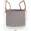 ΓΛΑΣΤΡΑ ΕΣ. ΧΩΡΟΥ ΣΕΙΡΑ TRYLL HM4690S FIBER CEMENT ΓΚΡΙ & ΣΧΟΙΝΙ Φ23x20Υεκ.