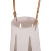 ΕΠΙΤΡΑΠΕΖΙΟ ΦΑΝΑΡΙ ERANTYL HM4696.02L ΛΕΥΚΟ FIBER CEMENT & ΧΕΡΟΥΛΙ RATTAN Φ17x27Yεκ.