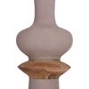 ΔΙΑΚΟΣΜΗΤΙΚΟ ΒΑΖΟ ΔΑΠΕΔΟΥ NEBULA HM4660.05L FIBER CEMENT TAUPE--ΞΥΛΟ ΤΕΑΚ Φ45x172Υεκ