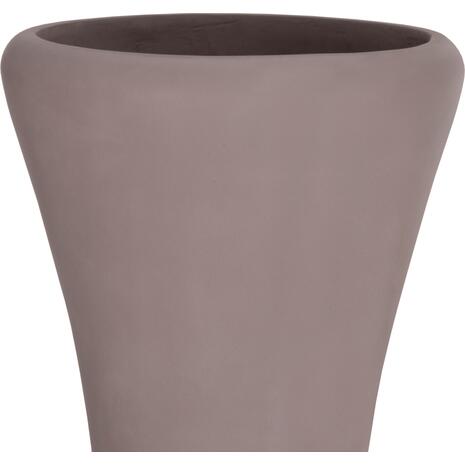 ΔΙΑΚΟΣΜΗΤΙΚΟ ΒΑΖΟ ΔΑΠΕΔΟΥ NEBULA HM4660.05L FIBER CEMENT TAUPE--ΞΥΛΟ ΤΕΑΚ Φ45x172Υεκ