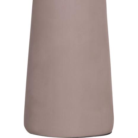 ΔΙΑΚΟΣΜΗΤΙΚΟ ΒΑΖΟ ΔΑΠΕΔΟΥ NEBULA HM4660.05L FIBER CEMENT TAUPE--ΞΥΛΟ ΤΕΑΚ Φ45x172Υεκ