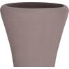 ΔΙΑΚΟΣΜΗΤΙΚΟ ΒΑΖΟ ΔΑΠΕΔΟΥ NEBULA HM4660.05L FIBER CEMENT TAUPE--ΞΥΛΟ ΤΕΑΚ Φ45x172Υεκ