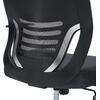 ΚΑΡΕΚΛΑ ΓΡΑΦΕΙΟΥ BRIEF HM1206.02 ΓΚΡΙ MESH--ΒΑΣΗ ΧΡΩΜΙΟΥ 63x64x122Υεκ.