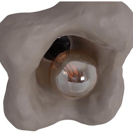 ΕΠΙΤΟΙΧΙΟ ΦΩΤΙΣΤΙΚΟ LUXON HM4701.03M FIBER CEMENT ΣΕ ΓΚΡΙ 28x15x28Υεκ.