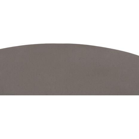 ΤΡΑΠΕΖΙ ΒΟΗΘΗΤΙΚΟ PERRAL HM18164.03S FIBER CEMENT ΓΚΡΙ-ΦΥΣΙΚΟ RATTAN--Φ42x36Υεκ