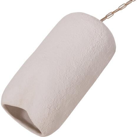 ΦΩΤΙΣΤΙΚΟ ΟΡΟΦΗΣ ΚΡΕΜΑΣΤΟ LOGKY HM4704.02S--FIBER CEMENT ΛΕΥΚΟ Φ24x47Υεκ