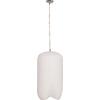 ΦΩΤΙΣΤΙΚΟ ΟΡΟΦΗΣ ΚΡΕΜΑΣΤΟ LOGKY HM4704.02L--FIBER CEMENT ΛΕΥΚΟ 35x35x67Υεκ