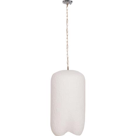 ΦΩΤΙΣΤΙΚΟ ΟΡΟΦΗΣ ΚΡΕΜΑΣΤΟ LOGKY HM4704.02L--FIBER CEMENT ΛΕΥΚΟ 35x35x67Υεκ
