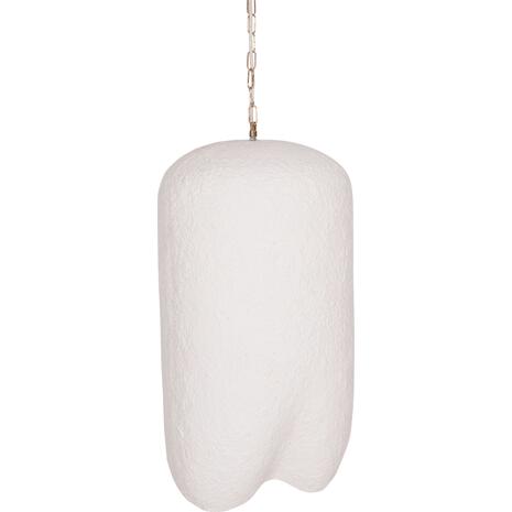 ΦΩΤΙΣΤΙΚΟ ΟΡΟΦΗΣ ΚΡΕΜΑΣΤΟ LOGKY HM4704.02L--FIBER CEMENT ΛΕΥΚΟ 35x35x67Υεκ