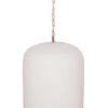 ΦΩΤΙΣΤΙΚΟ ΟΡΟΦΗΣ ΚΡΕΜΑΣΤΟ LOGKY HM4704.02L--FIBER CEMENT ΛΕΥΚΟ 35x35x67Υεκ