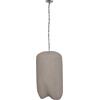 ΦΩΤΙΣΤΙΚΟ ΟΡΟΦΗΣ ΚΡΕΜΑΣΤΟ LOGKY HM4704.03L--FIBER CEMENT ΓΚΡΙ 35x35x67Υεκ