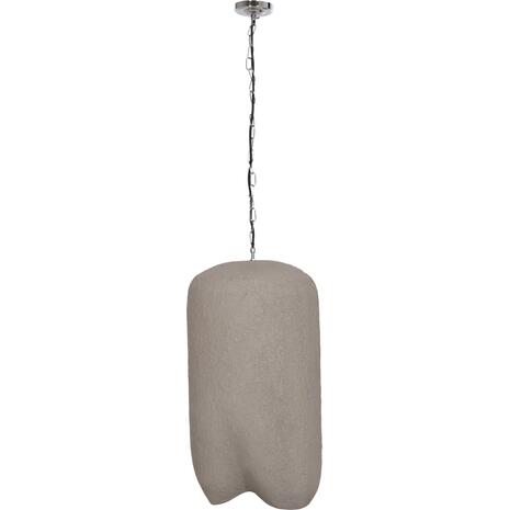 ΦΩΤΙΣΤΙΚΟ ΟΡΟΦΗΣ ΚΡΕΜΑΣΤΟ LOGKY HM4704.03L--FIBER CEMENT ΓΚΡΙ 35x35x67Υεκ