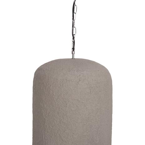 ΦΩΤΙΣΤΙΚΟ ΟΡΟΦΗΣ ΚΡΕΜΑΣΤΟ LOGKY HM4704.03L--FIBER CEMENT ΓΚΡΙ 35x35x67Υεκ