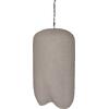 ΦΩΤΙΣΤΙΚΟ ΟΡΟΦΗΣ ΚΡΕΜΑΣΤΟ LOGKY HM4704.03L--FIBER CEMENT ΓΚΡΙ 35x35x67Υεκ