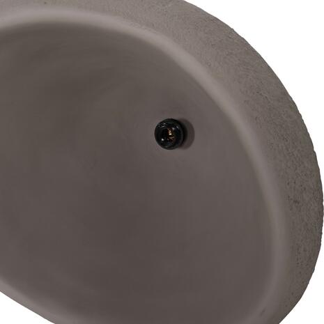 ΦΩΤΙΣΤΙΚΟ ΟΡΟΦΗΣ ΚΡΕΜΑΣΤΟ JAYLEN HM4703.03L FIBER CEMENT ΓΚΡΙ 65x55x45Υεκ.