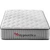 ΣΤΡΩΜΑ ΜΟΝΟ HYPNOTTICA HM748.01 POCKET SPRINGS--ΛΕΥΚΟ (ROLL-PACKING) 90x190x25Υεκ.