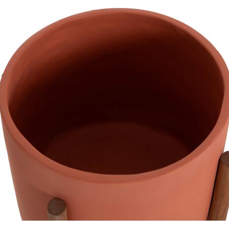 ΓΛΑΣΤΡΑ ΕΣΩΤ.ΧΩΡΟΥ RENTIL HM4684.08L FIBER CEMENT ΧΡΩΜΑ ΤΕΡΑΚΟΤΑ--ΒΑΣΗ TEAK Φ27x66Υ