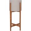 ΓΛΑΣΤΡΑ ΕΣΩΤ.ΧΩΡΟΥ RENTIL HM4684.03S FIBER CEMENT ΧΡΩΜΑ ΓΚΡΙ--ΒΑΣΗ TEAK Φ27x56Υ