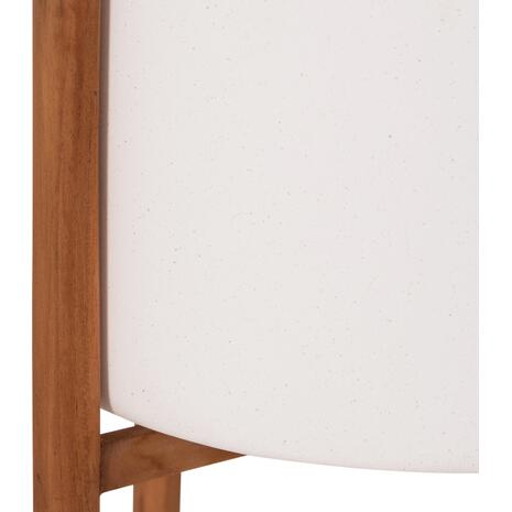 ΓΛΑΣΤΡΑ ΕΣΩΤ.ΧΩΡΟΥ RENTIL HM4684.02S FIBER CEMENT ΧΡΩΜΑ ΛΕΥΚΟ--ΒΑΣΗ TEAK Φ27x56Υ