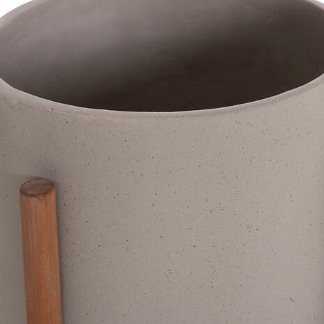 ΓΛΑΣΤΡΑ ΕΣΩΤ.ΧΩΡΟΥ RENTIL HM4684.03L FIBER CEMENT ΧΡΩΜΑ ΓΚΡΙ--ΒΑΣΗ TEAK Φ27x66Υ