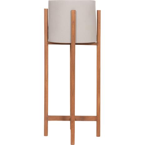 ΓΛΑΣΤΡΑ ΕΣΩΤ.ΧΩΡΟΥ RENTIL HM4684.03L FIBER CEMENT ΧΡΩΜΑ ΓΚΡΙ--ΒΑΣΗ TEAK Φ27x66Υ