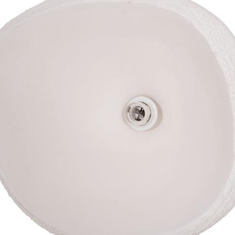 ΦΩΤΙΣΤΙΚΟ ΟΡΟΦΗΣ ΚΡΕΜΑΣΤΟ JAYLEN HM4703.02S FIBER CEMENT ΛΕΥΚΟ