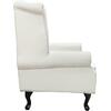 ΠΟΛΥΘΡΟΝΑ-ΜΠΕΡΖΕΡΑ T.CHESTERFIELD POLINA HM0053.02 PU ΛΕΥΚΟ ΜΑΤ 83x75x107Yεκ. (Λευκό)