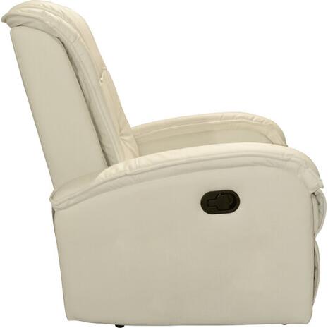 ΠΟΛΥΘΡΟΝΑ RELAX ΜΕ ΜΗΧΑΝΙΣΜΟ MASSAGE ROCCA HM0026.02 PU ΕΚΡΟΥ 80x96x97 εκ. (Εκρού)