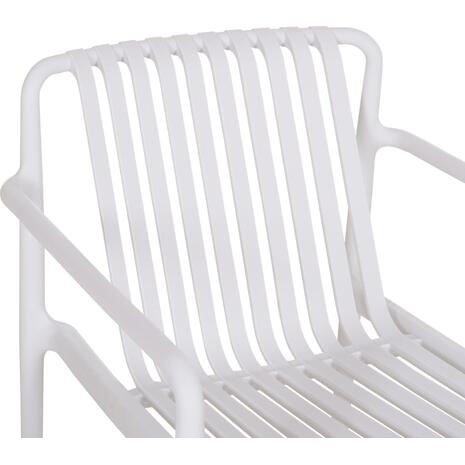 ΠΟΛΥΘΡΟΝΑ LOUNGE ΕΞΩΤ.ΧΩΡΟΥ MALEN HM6626.01 ΛΕΥΚΟ ΠΟΛΥΠΡΟΠΥΛΕΝΙΟ 67x75x75Υεκ