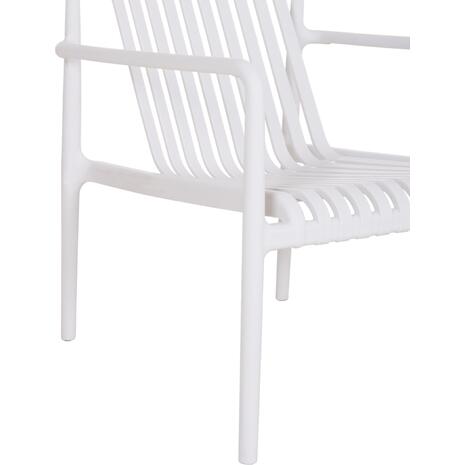 ΠΟΛΥΘΡΟΝΑ LOUNGE ΕΞΩΤ.ΧΩΡΟΥ MALEN HM6626.01 ΛΕΥΚΟ ΠΟΛΥΠΡΟΠΥΛΕΝΙΟ 67x75x75Υεκ