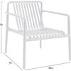 ΠΟΛΥΘΡΟΝΑ LOUNGE ΕΞΩΤ.ΧΩΡΟΥ MALEN HM6626.01 ΛΕΥΚΟ ΠΟΛΥΠΡΟΠΥΛΕΝΙΟ 67x75x75Υεκ