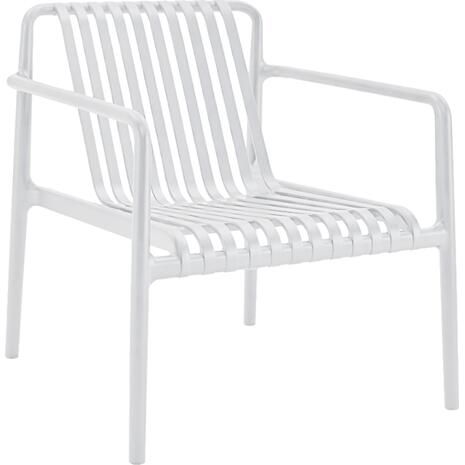 ΠΟΛΥΘΡΟΝΑ LOUNGE ΕΞΩΤ.ΧΩΡΟΥ MALEN HM6626.01 ΛΕΥΚΟ ΠΟΛΥΠΡΟΠΥΛΕΝΙΟ 67x75x75Υεκ