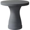 CONCRETE Τραπέζι Ροτόντα, Cement Grey (Ε6206) (Grey)