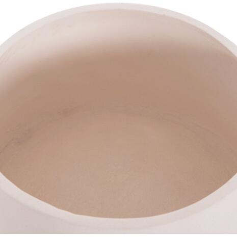 ΓΛΑΣΤΡΑ ΕΣΩΤ.ΧΩΡΟΥ QUAN HM4680.02L FIBER CEMENT ΛΕΥΚΟ--ΒΑΣΗ TEAK Φ38x62Υεκ