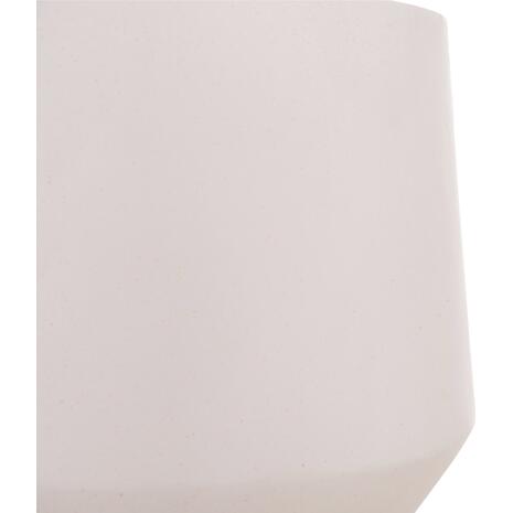 ΓΛΑΣΤΡΑ ΕΣΩΤ.ΧΩΡΟΥ QUAN HM4680.02L FIBER CEMENT ΛΕΥΚΟ--ΒΑΣΗ TEAK Φ38x62Υεκ