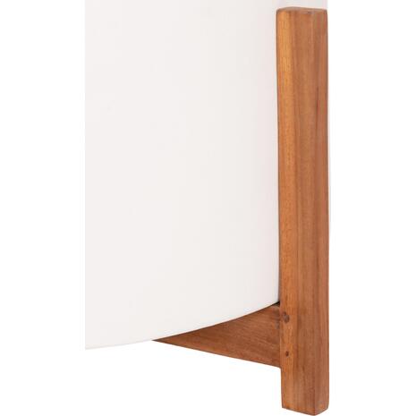 ΓΛΑΣΤΡΑ ΕΣΩΤ.ΧΩΡΟΥ HOFF HM4682.02L FIBER CEMENT ΛΕΥΚΟ-TEAK ΒΑΣΗ Φ50x35Υεκ
