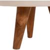 ΓΛΑΣΤΡΑ ΕΣΩΤ.ΧΩΡΟΥ QUAN HM4680.02S FIBER CEMENT ΛΕΥΚΟ--ΒΑΣΗ TEAK Φ37x36Υεκ