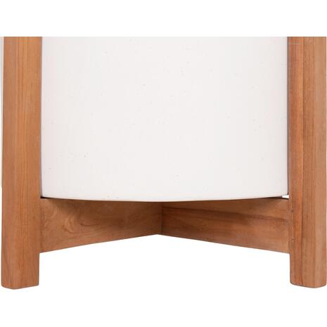 ΓΛΑΣΤΡΑ ΕΣΩΤ.ΧΩΡΟΥ HOFF HM4682.02M FIBER CEMENT ΛΕΥΚΟ-TEAK ΒΑΣΗ Φ40x39Υεκ