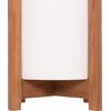 ΓΛΑΣΤΡΑ ΕΣΩΤ.ΧΩΡΟΥ HOFF HM4682.02S FIBER CEMENT ΛΕΥΚΟ-TEAK ΒΑΣΗ Φ33x42Υεκ