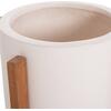 ΓΛΑΣΤΡΑ ΕΣΩΤ.ΧΩΡΟΥ HOFF HM4682.02S FIBER CEMENT ΛΕΥΚΟ-TEAK ΒΑΣΗ Φ33x42Υεκ