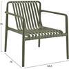 ΠΟΛΥΘΡΟΝΑ LOUNGE ΕΞΩΤ.ΧΩΡΟΥ MALEN HM6626.05 OLIVE GREEN ΠΟΛΥΠΡΟΠΥΛΕΝΙΟ 67x75x75Υεκ