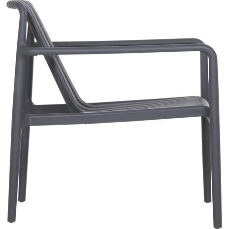 ΠΟΛΥΘΡΟΝΑ LOUNGE ΕΞΩΤ.ΧΩΡΟΥ MALEN HM6626.03 ΓΚΡΙ ΠΟΛΥΠΡΟΠΥΛΕΝΙΟ 67x75x75Υεκ
