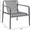 ΠΟΛΥΘΡΟΝΑ LOUNGE ΕΞΩΤ.ΧΩΡΟΥ MALEN HM6626.03 ΓΚΡΙ ΠΟΛΥΠΡΟΠΥΛΕΝΙΟ 67x75x75Υεκ