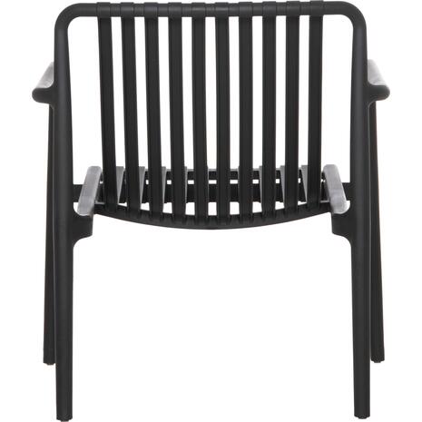 ΠΟΛΥΘΡΟΝΑ LOUNGE ΕΞΩΤ.ΧΩΡΟΥ MALEN HM6626.02 ΜΑΥΡΟ ΠΟΛΥΠΡΟΠΥΛΕΝΙΟ 67x75x75Υεκ