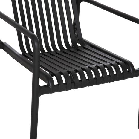 ΠΟΛΥΘΡΟΝΑ LOUNGE ΕΞΩΤ.ΧΩΡΟΥ MALEN HM6626.02 ΜΑΥΡΟ ΠΟΛΥΠΡΟΠΥΛΕΝΙΟ 67x75x75Υεκ