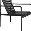 ΠΟΛΥΘΡΟΝΑ LOUNGE ΕΞΩΤ.ΧΩΡΟΥ MALEN HM6626.02 ΜΑΥΡΟ ΠΟΛΥΠΡΟΠΥΛΕΝΙΟ 67x75x75Υεκ