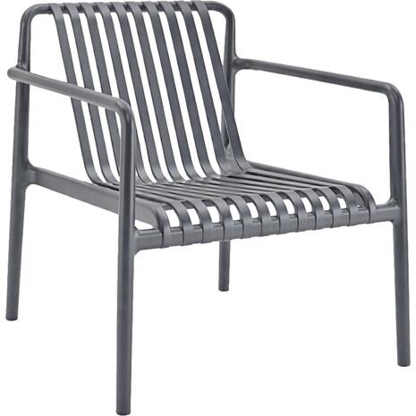 ΠΟΛΥΘΡΟΝΑ LOUNGE ΕΞΩΤ.ΧΩΡΟΥ MALEN HM6626.03 ΓΚΡΙ ΠΟΛΥΠΡΟΠΥΛΕΝΙΟ 67x75x75Υεκ